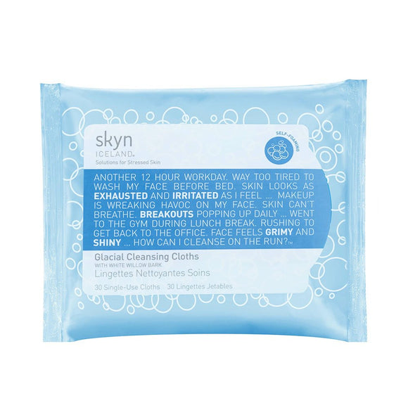 GLACIAL CLEANSING CLOTHS